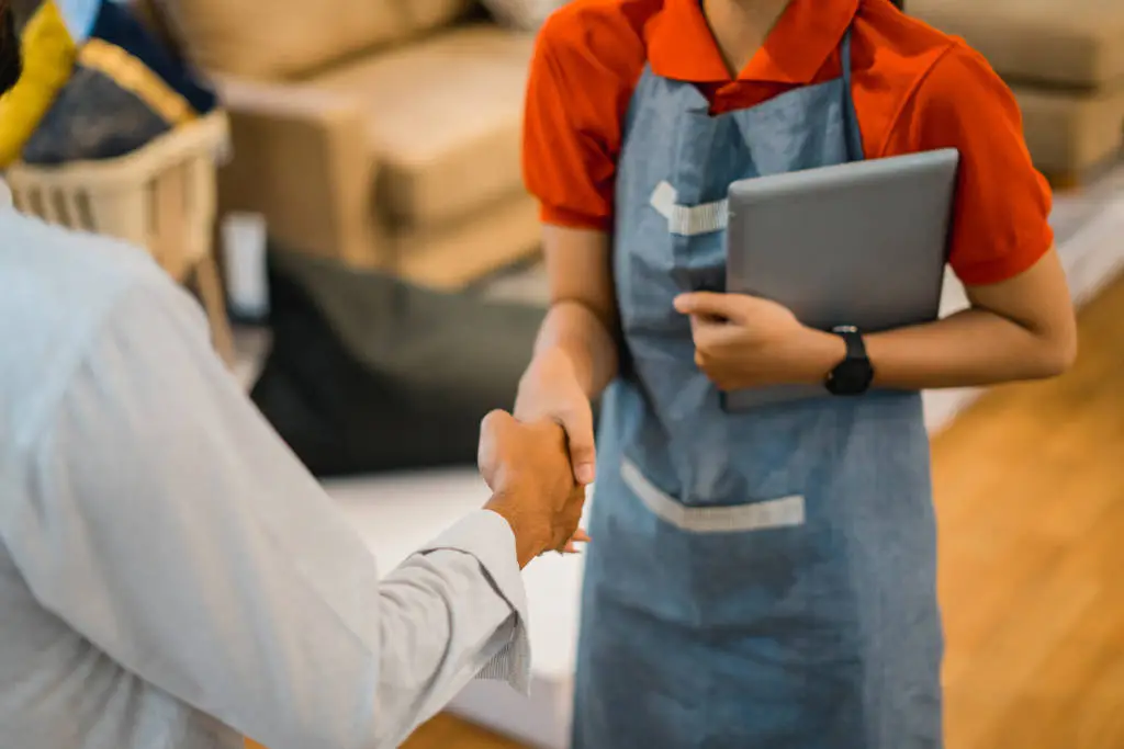 accueil client au service sav