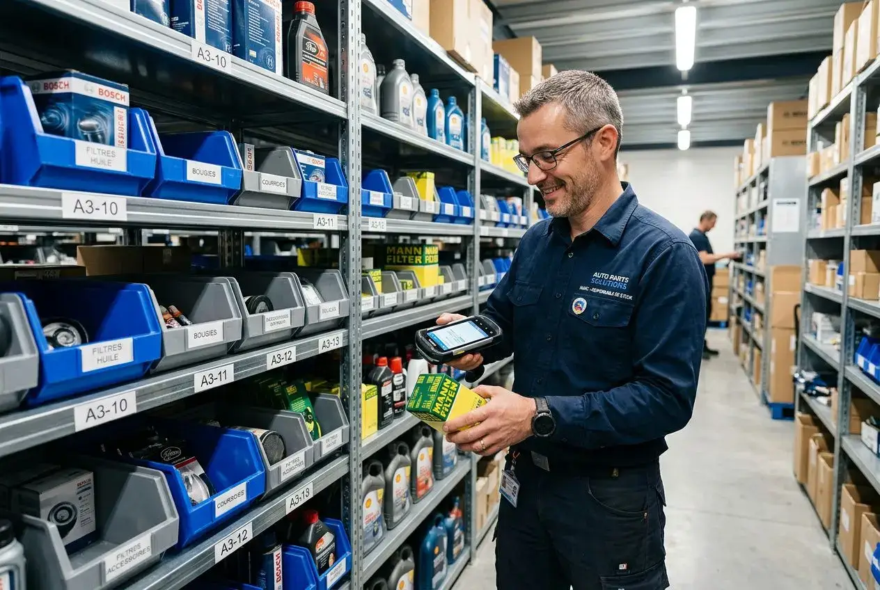 Gestion des stocks en temps réel dans un magasin de pièces auto