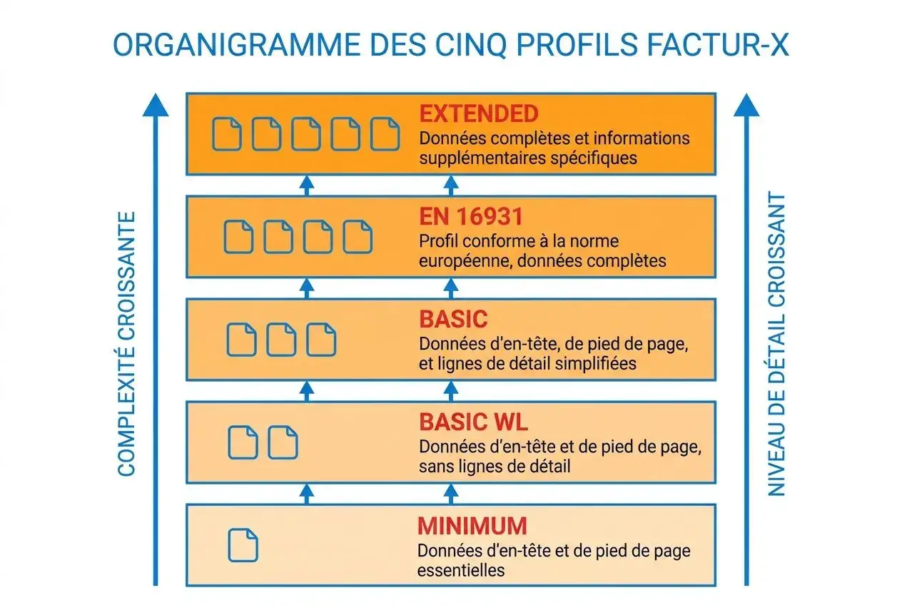 Profils Factur-X par complexité