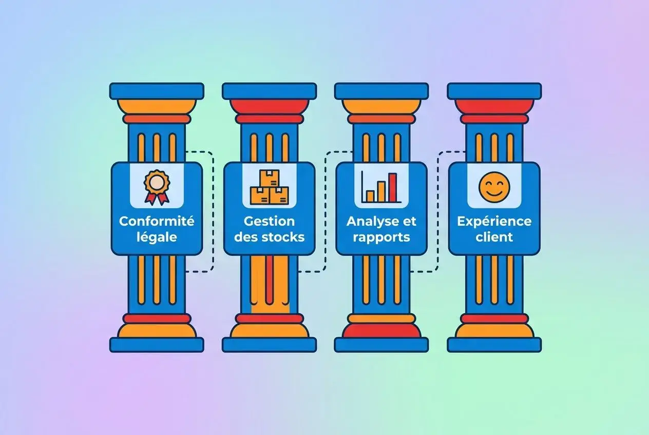 Les quatre piliers d'un logiciel de caisse performant
